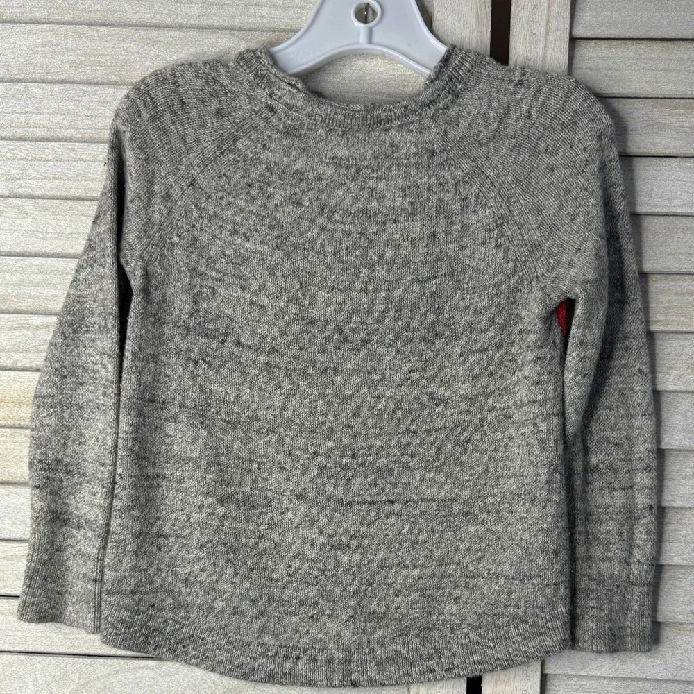 Gap Kids.Gray & Red Lightweight Sweater. Size 2, Great Condition